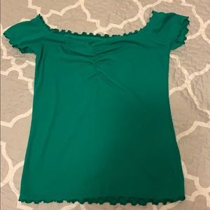 Off the shoulder top